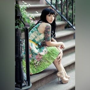 Tracy Reese for Anthropologie Revisited Impressionist Dress